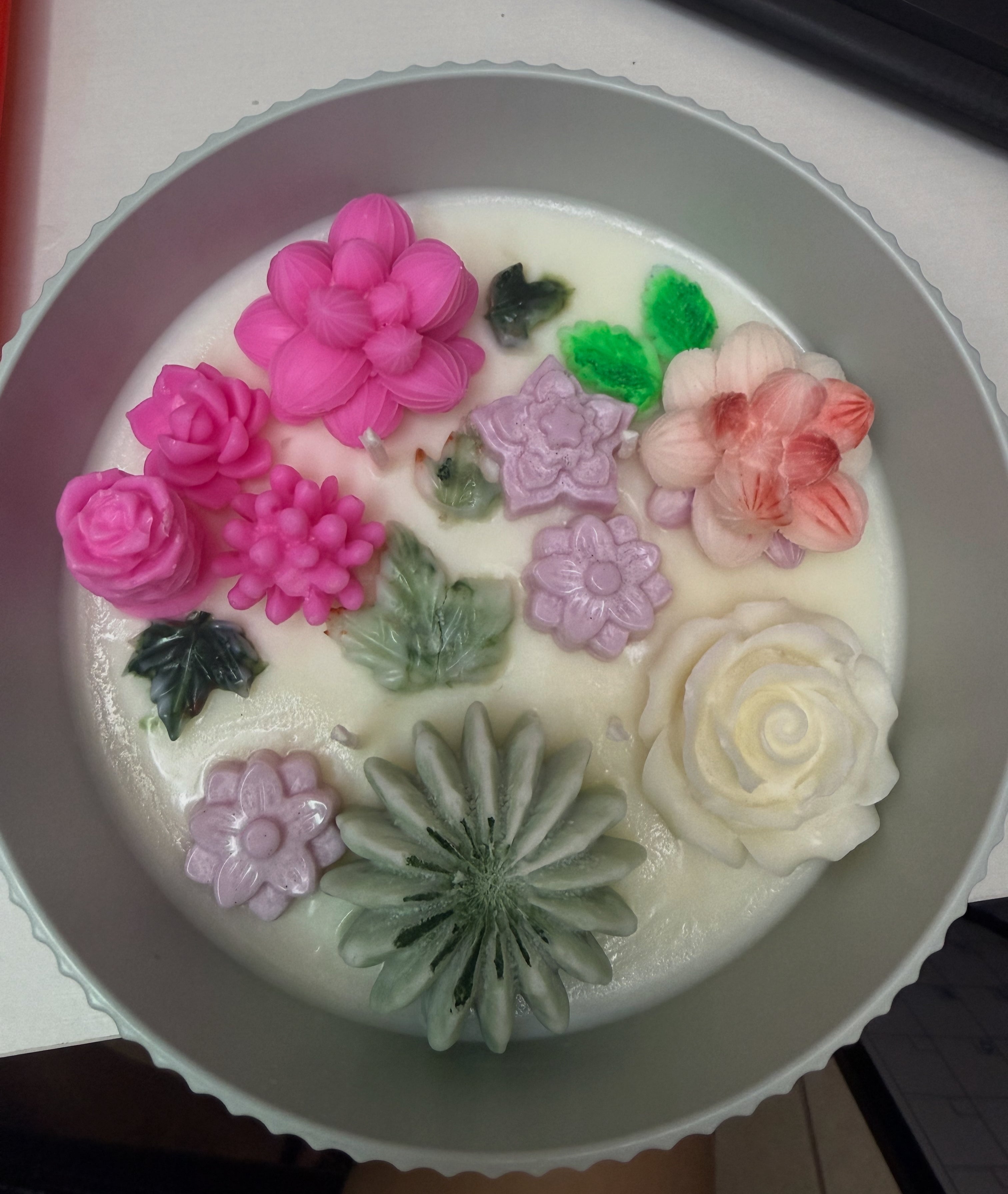 Vela Aroma de Flores